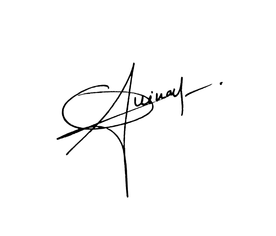 Avinash Sharma signature